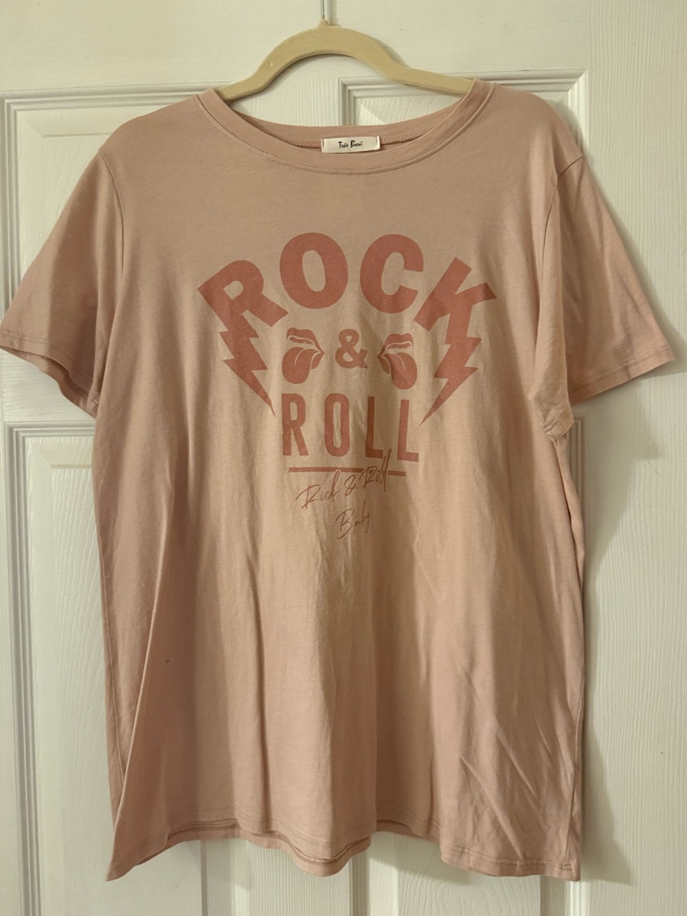 Pink “Rock and Roll” Tee